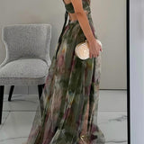 Giselle | Lummav Maxi-kleit Lillemustriga