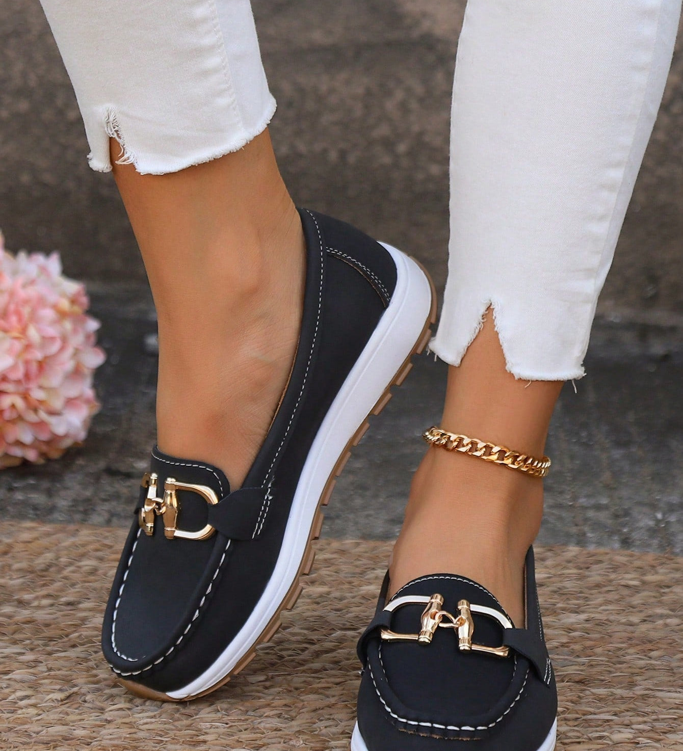 Ellie | Lame Sanga Loafers