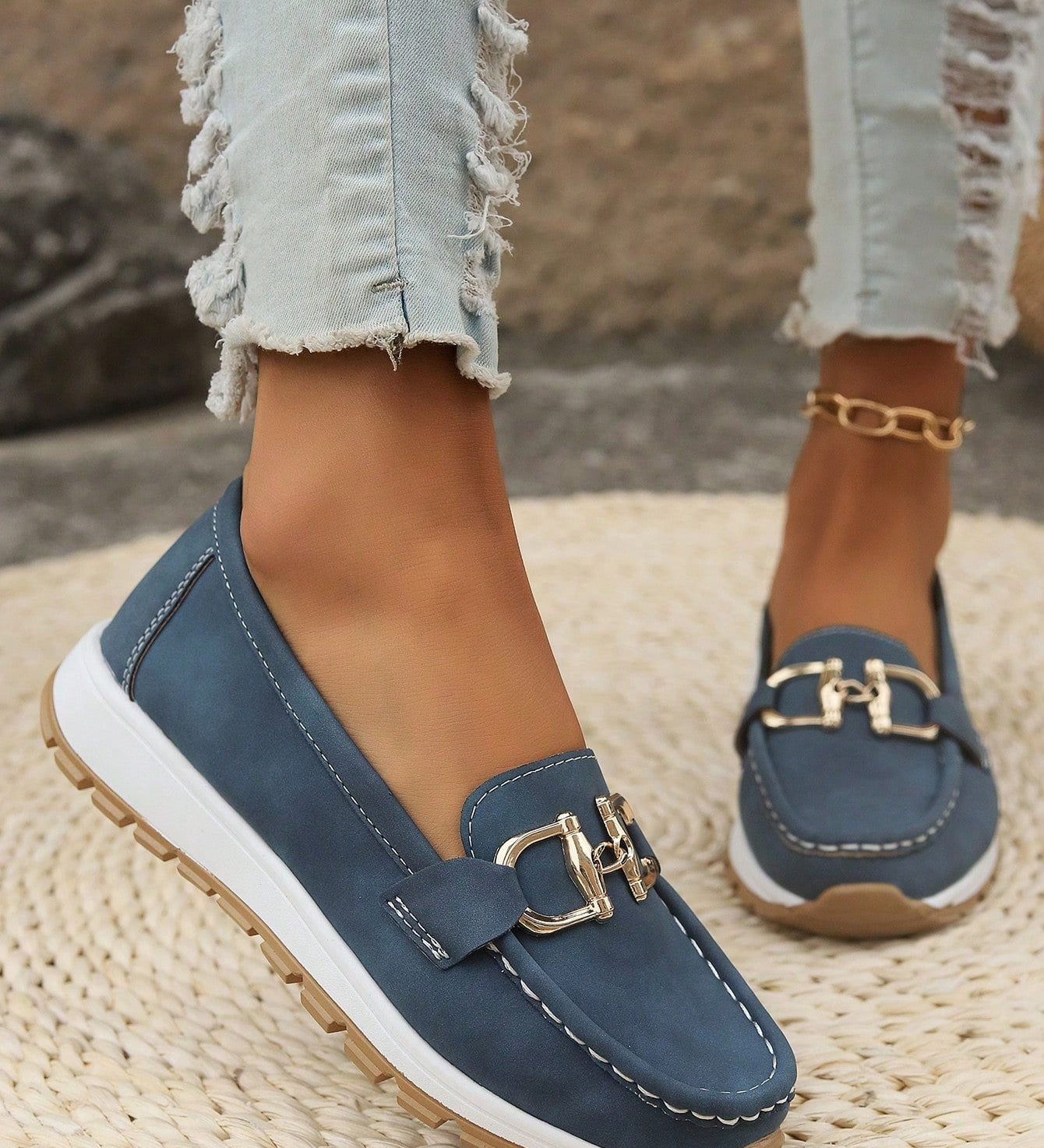 Ellie | Lame Sanga Loafers