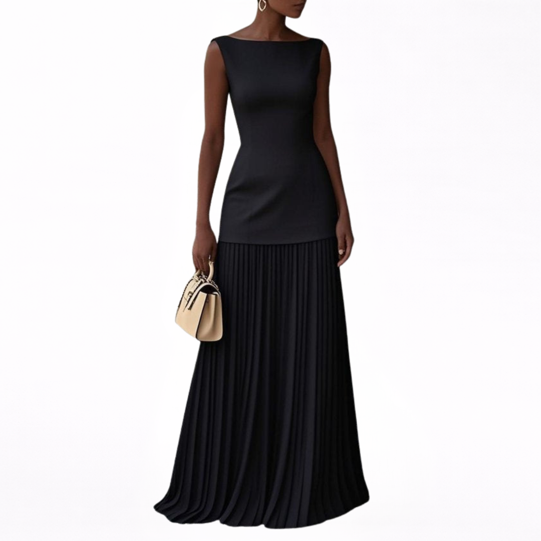 Celeste | Maxi Plisseeritud Kleid