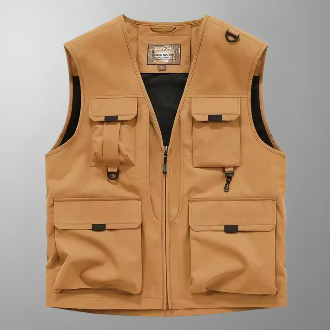 Elias | MULTI-POCKET RESPIRANT GILET