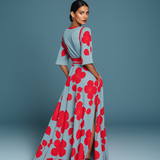 Mila | Pehme V-kaelusega Maxi-kleit