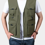 Elias | MULTI-POCKET RESPIRANT GILET