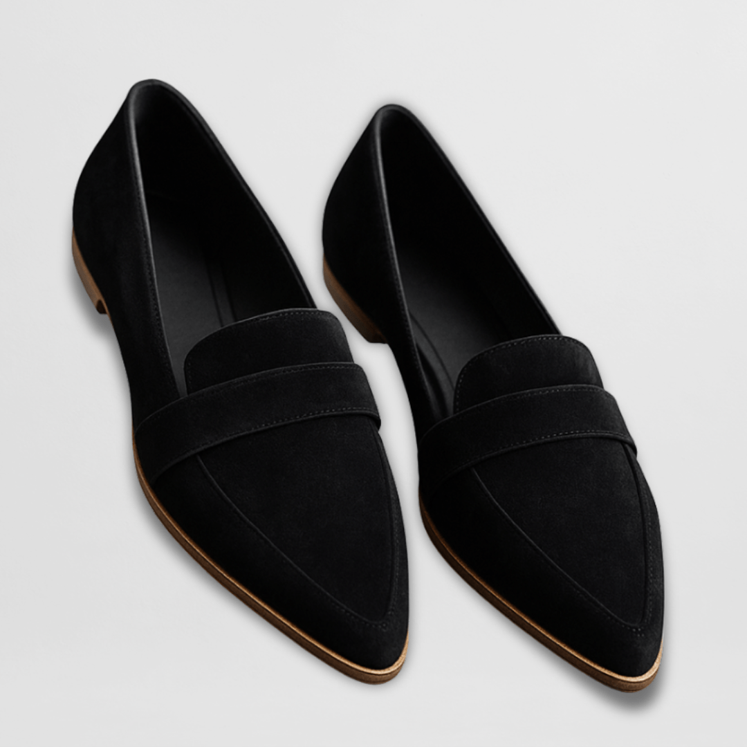 Magdalena | Naiste Kevadine Terav Tipp Suede Loafer