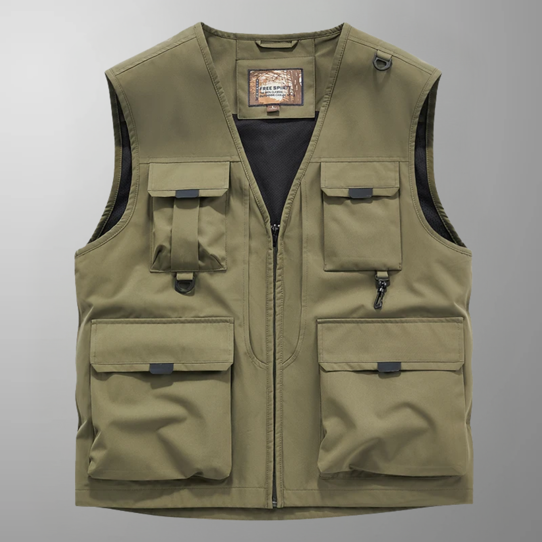 Elias | MULTI-POCKET RESPIRANT GILET