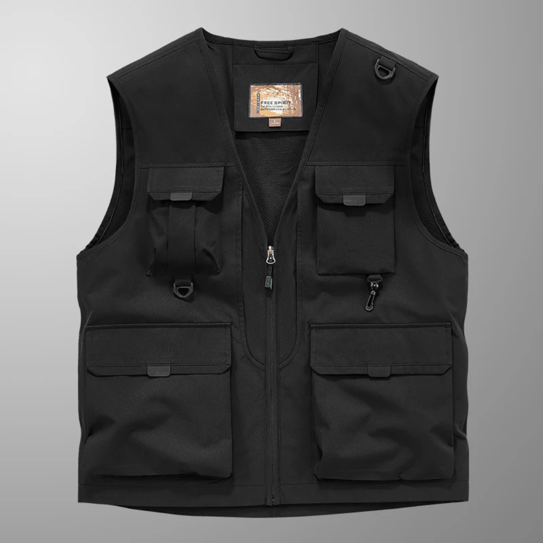 Elias | MULTI-POCKET RESPIRANT GILET