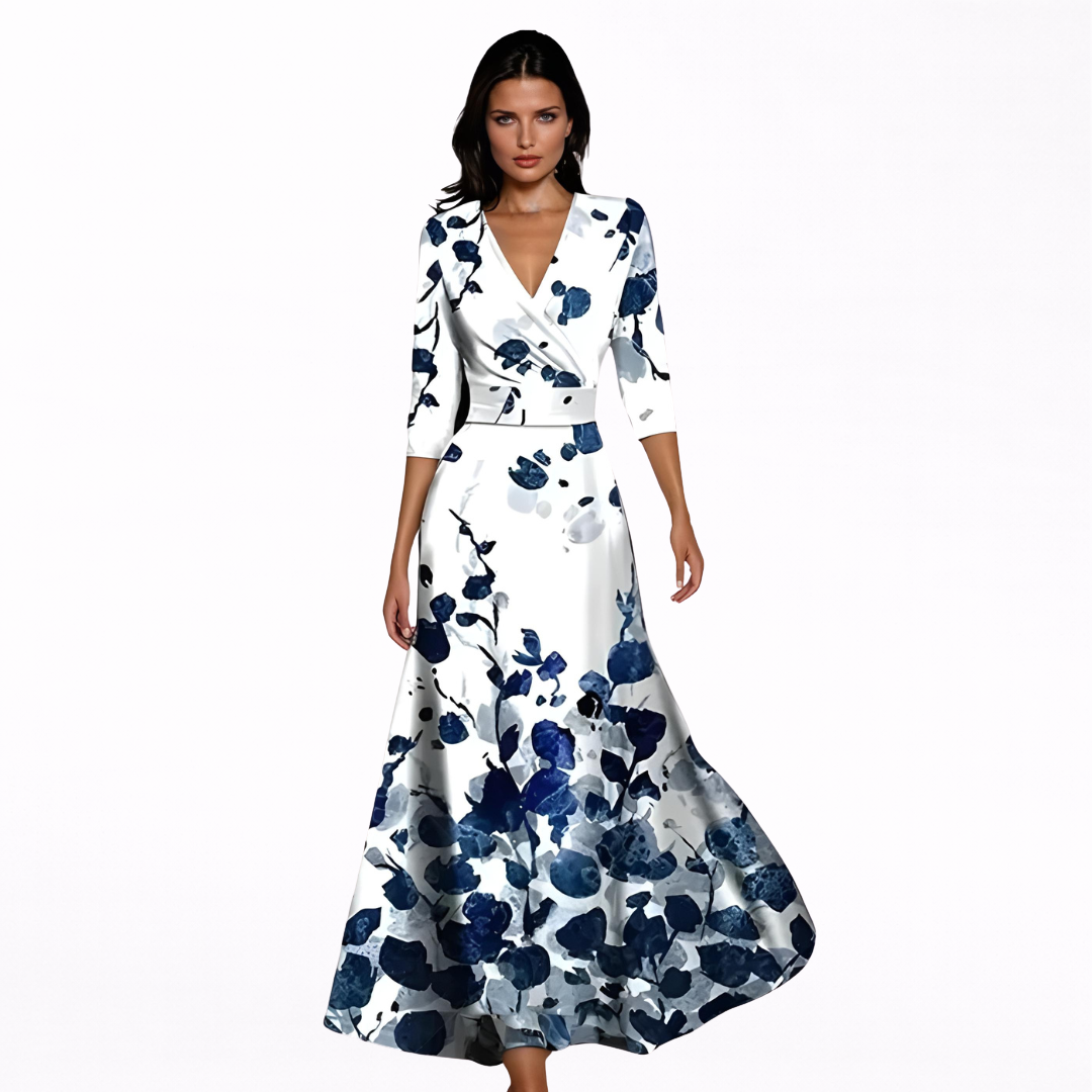Emilia | Maxi Lilleline Elegantne Kleit