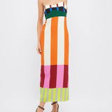 Paloma | Maxi Rikkaliste Värvidega Kleid
