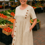 Brienne | Triibuline Midi Kleit