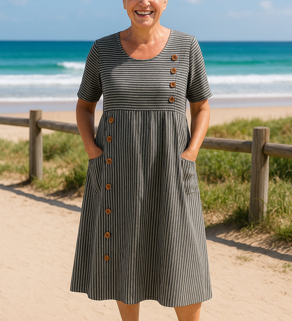 Brienne | Triibuline Midi Kleit