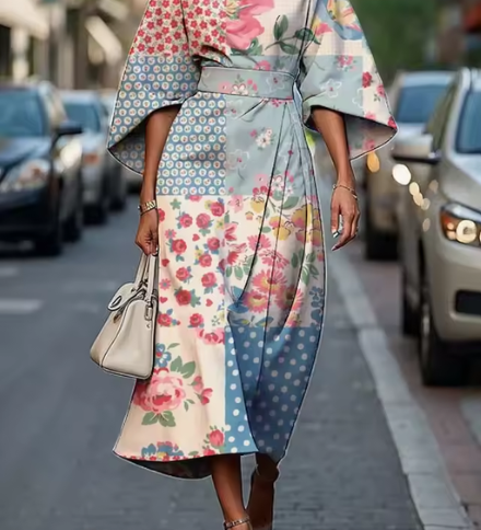 Moxlan | Elegantne Lillene Kleid