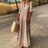 Nora | Elegantne Boho Maxi Kleid