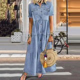 Vibeke | Pehme Denim Kleit