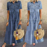 Vibeke | Pehme Denim Kleit