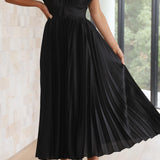 Isla | Elegantne plisseed kleit