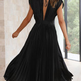 Isla | Elegantne plisseed kleit