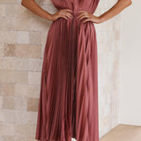 Isla | Elegantne plisseed kleit
