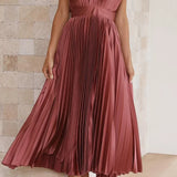 Isla | Elegantne plisseed kleit