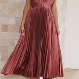 Isla | Elegantne plisseed kleit
