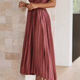 Isla | Elegantne plisseed kleit