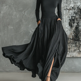 Eva | Elegantne komplekt plisseeritud seelikuga