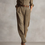 Anna | Ruuduline Elegantne Jumpsuit