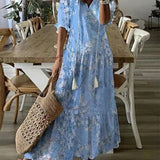 Lana | Figuurile sobiv Boho Maxi Kleid