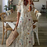 Lana | Figuurile sobiv Boho Maxi Kleid