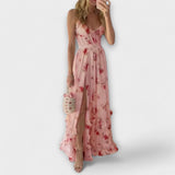 Joana | Lillemustriga Kleid