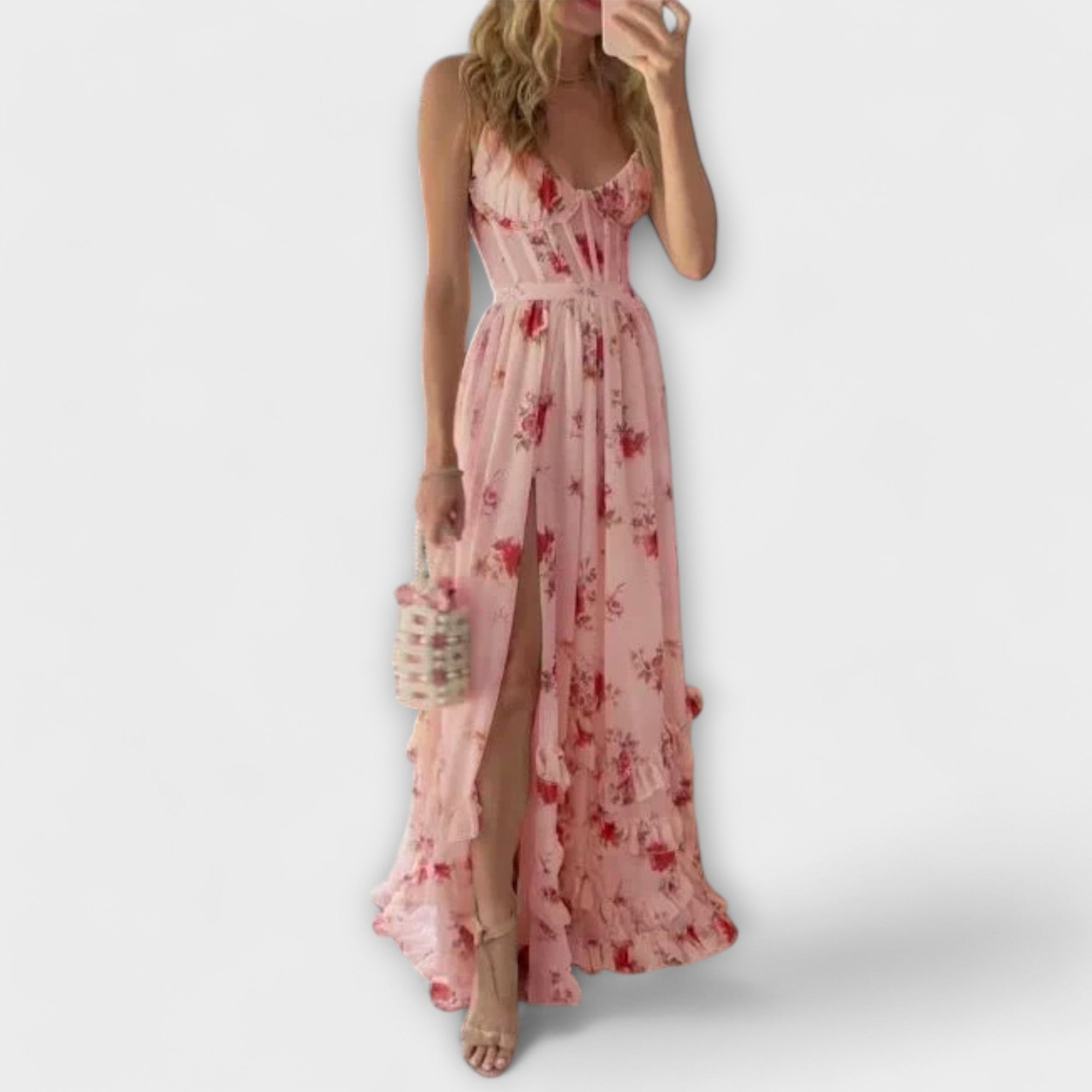 Joana | Lillemustriga Kleid