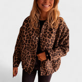 Roosa | Moodne leopardimustriga jakk