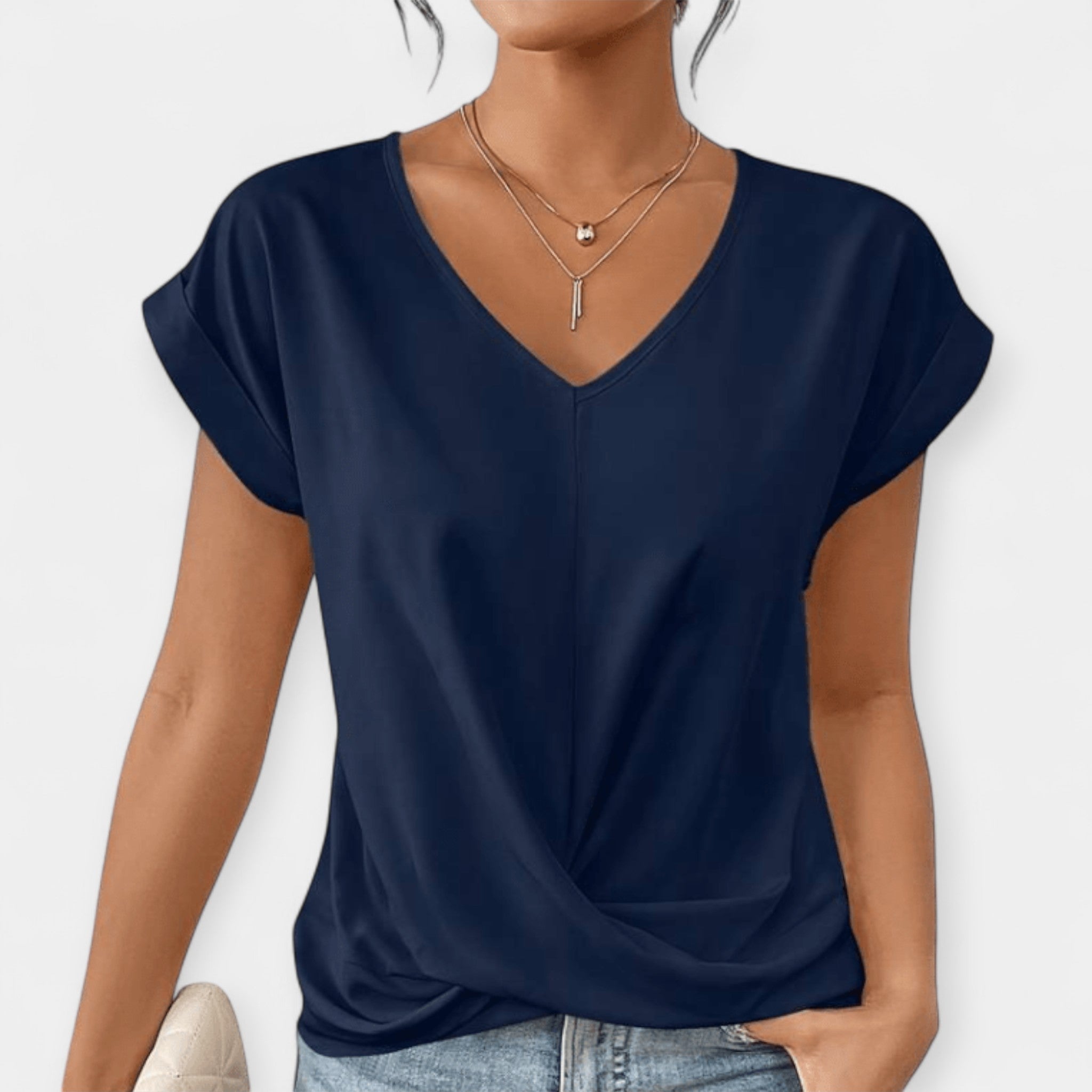 Carmen | Elegantne V-kaelusega pluss