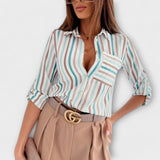 Maria | Klassikalise kaelusega T-särk